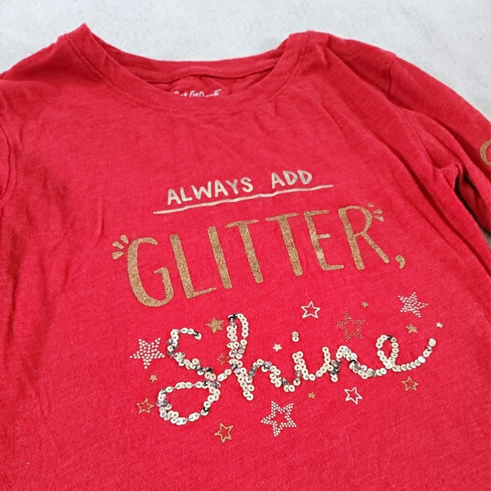 Christmas Holiday Shirt with Sequins